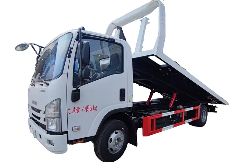 Balesetmentő teherautó