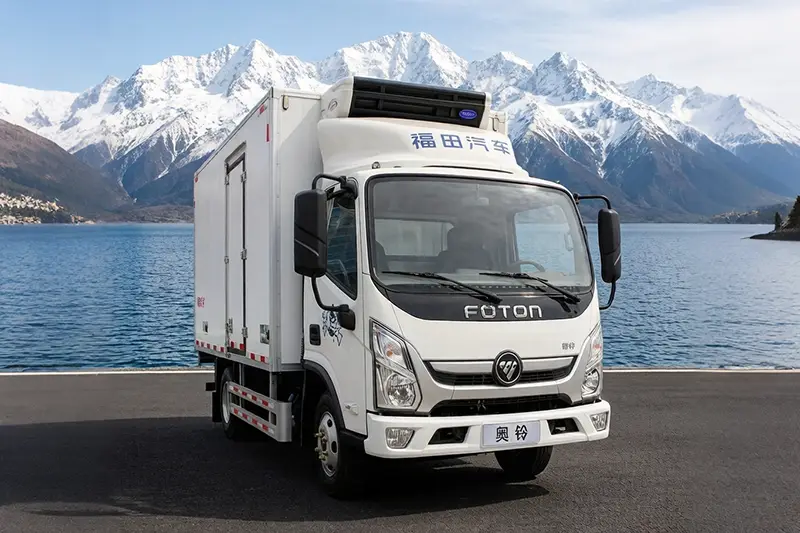 Orvosi vakcina hűtött teherautó